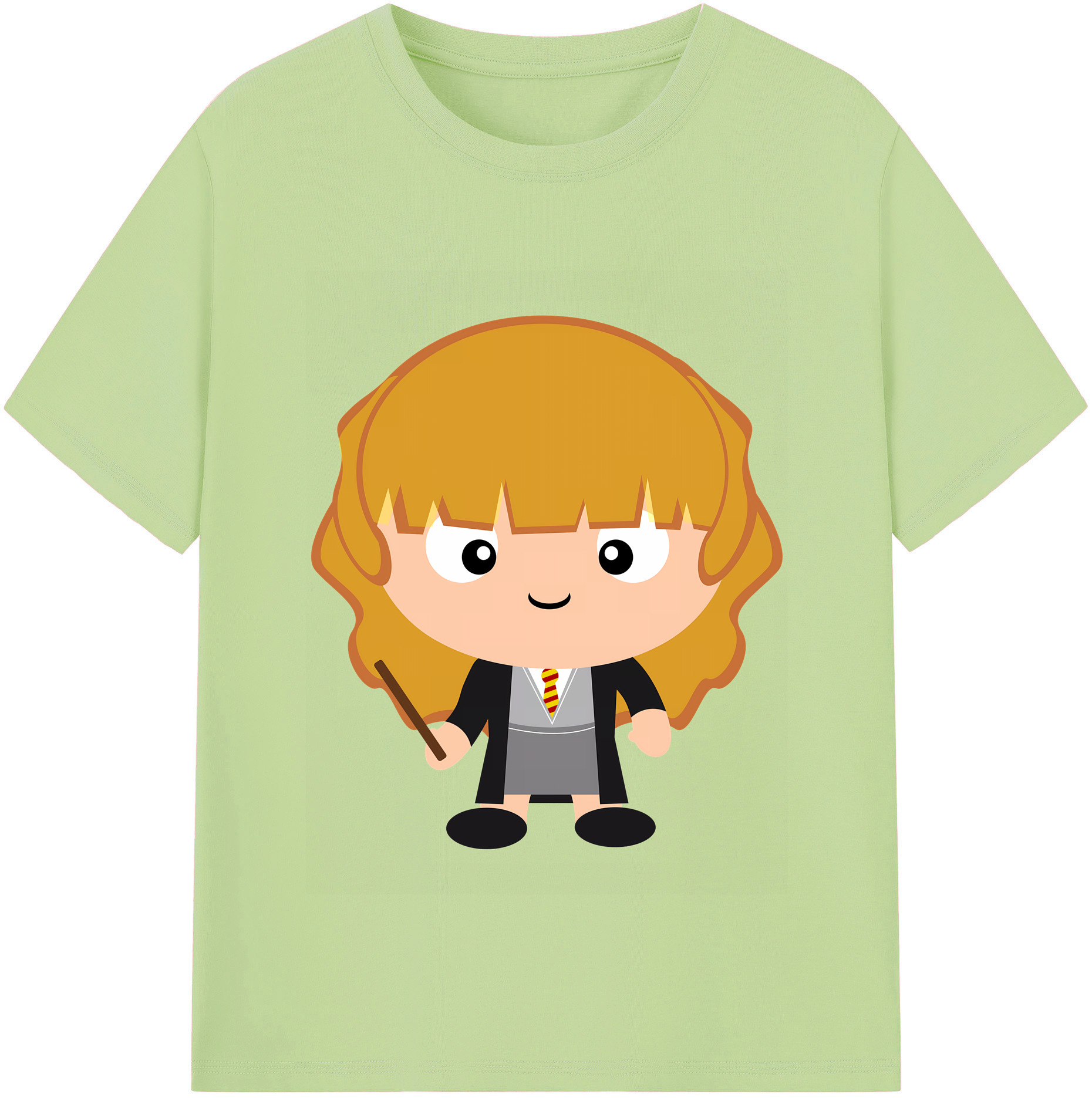 （画像用） Harry Potter ハリー・ポッターシリーズ 綿100％半袖Tシャツ（フロントプリント）